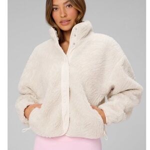 Fabletics Women's Bone Teddy Jacket